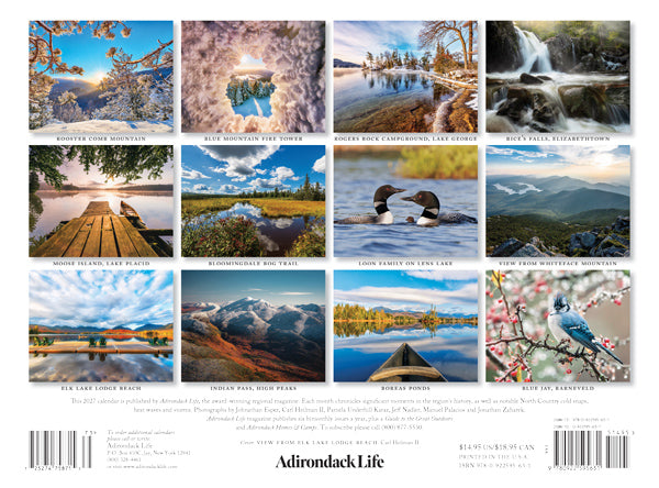 2027 Adirondack Life Calendar