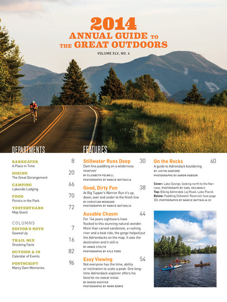 Adirondack Life Back Issue - Annual Guide 2014