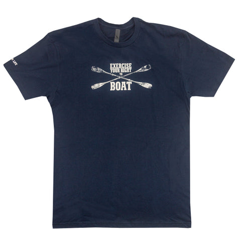 Exercise Your Right to Boat T-shirt