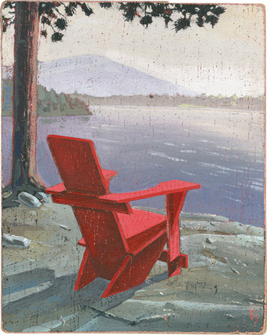 Adirondack Chair Icon Print